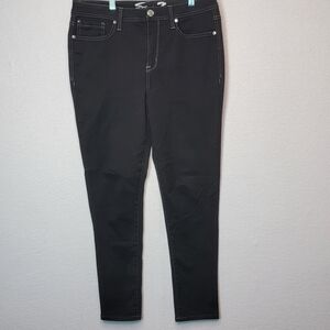 Seven7 Women's Black Skinny Stretch Jeans SIZE 12